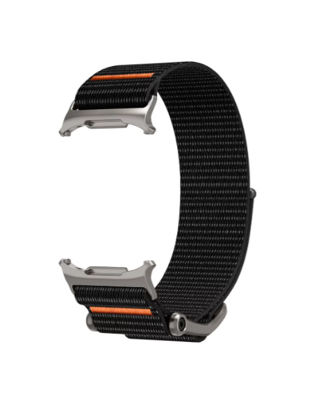 SPIGEN CORREA SAMSUNG GALAXY WATCH ULTRA DURAPRO FLEX NEGRO / NARANJA