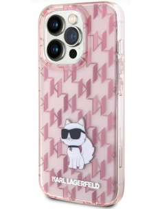 KARL LAGERFELD CARCASA IML CHOUPETTE IPHONE 15 PLUS ROSA