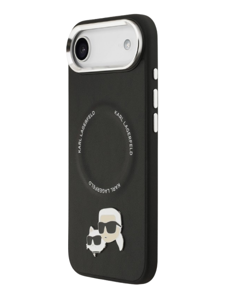 KARL LAGERFELD CARCASA MAGSAFE K&C PINS IPHONE AIR NEGRO