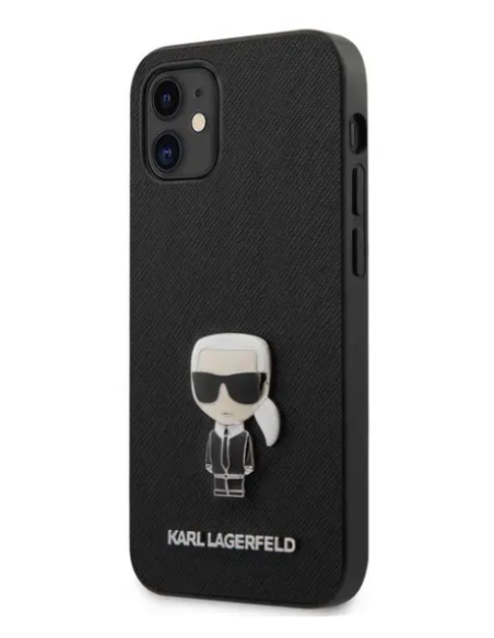 KARL LAGERFELD CARCASA PIN IPHONE 12 MINI BLACK