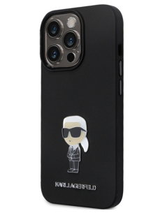KARL LAGERFELD CARCASA SILICONE IKONIK PIN IPHONE 11
