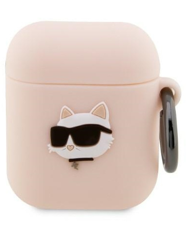 KARL LAGERFELD FUNDA 3D NFT CHOUPETTE AIRPODS 1/2 ROSA
