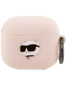 KARL LAGERFELD FUNDA 3D NFT CHOUPETTE AIRPODS 3 ROSA