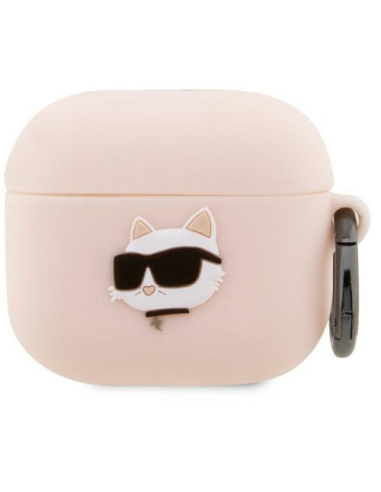 KARL LAGERFELD FUNDA 3D NFT CHOUPETTE AIRPODS 3 ROSA