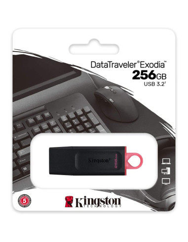 KINGSTON PENDRIVE 256GB DATA TRAVELER  EXODIA USB 3.2