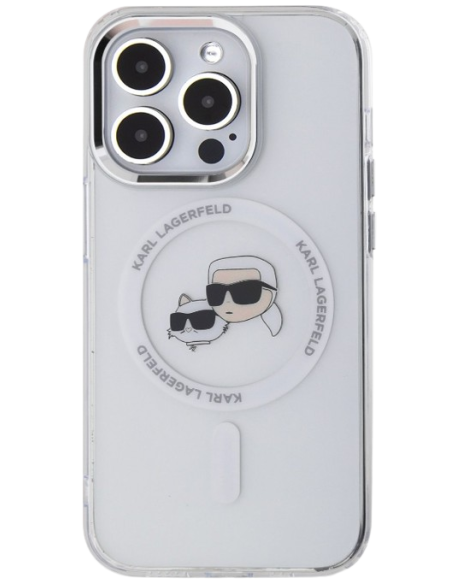 KARL LAGERFELD CARCASA MAGSAFE IML K&C HEADS IPHONE 16 PRO MAX