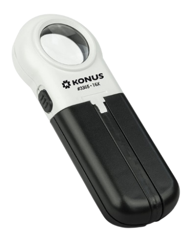KONUS LUPA FLEXO MINI 8X CON LUX