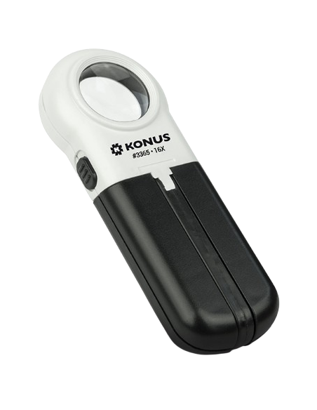 KONUS LUPA FLEXO MINI 8X CON LUX