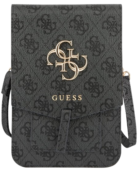 GUESS BANDOLERA 4G BIG LOGO GRIS