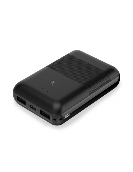 KSIX BATERIA AUXILIAR 10000mAh NEGRO