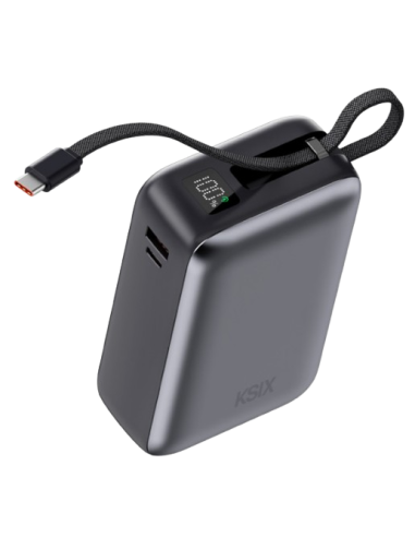 KSIX BATERIA AUXILIAR 30000mAh / PD 65W / CABLE USBc