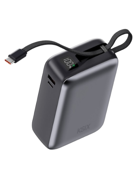 KSIX BATERIA AUXILIAR 30000mAh / PD 65W / CABLE USBc