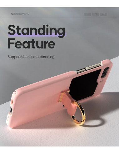 GOOSPERY FUNDA RING Z FLIP 8 ROSA