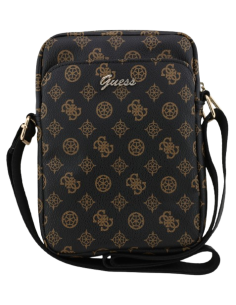 GUESS BANDOLERA 8" PEONY NEGRO