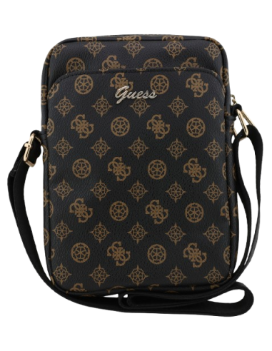 GUESS BANDOLERA 8" PEONY NEGRO