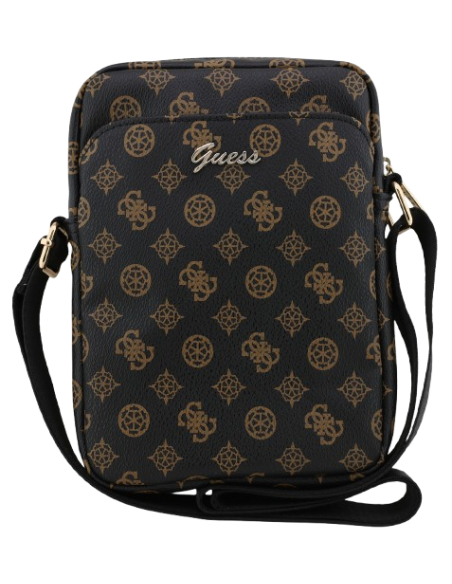 GUESS BANDOLERA 8" PEONY NEGRO