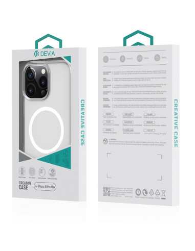 DEVIA CARCASA MAGSAFE SHOCKPROOF IPHONE 16 PLUS