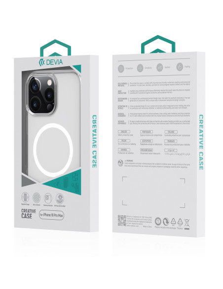 DEVIA CARCASA MAGSAFE SHOCKPROOF IPHONE 16 PRO