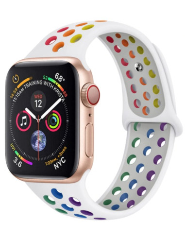 DEVIA CORREA SPORT APPLE WATCH 42/44/45/49mm RAINBOW