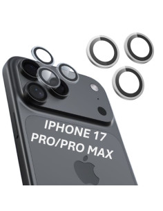 DEVIA PROTECTOR CAMARA IPHONE 17 PRO / PRO MAX PLATA