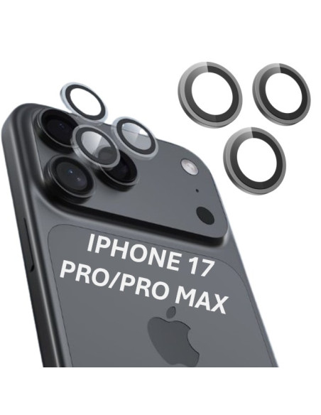 DEVIA PROTECTOR CAMARA IPHONE 17 PRO / PRO MAX TITANIUM