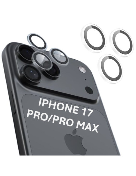 DEVIA PROTECTOR CAMARA IPHONE 17 PRO / PRO MAX TRANSPARENTE