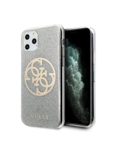 GUESS CARCASA 4G LOGO IPHONE 11 PRO / X / Xs GRIS