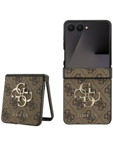 GUESS CARCASA 4G SAMSUNG Z FLIP 7 MARRON