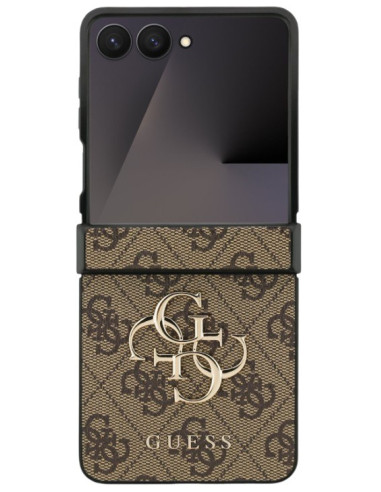 GUESS CARCASA 4G SAMSUNG Z FLIP 7 MARRON