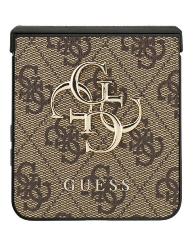 GUESS CARCASA 4G SAMSUNG Z FLIP 7 MARRON