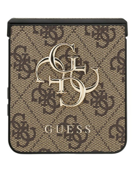 GUESS CARCASA 4G SAMSUNG Z FLIP 7 MARRON
