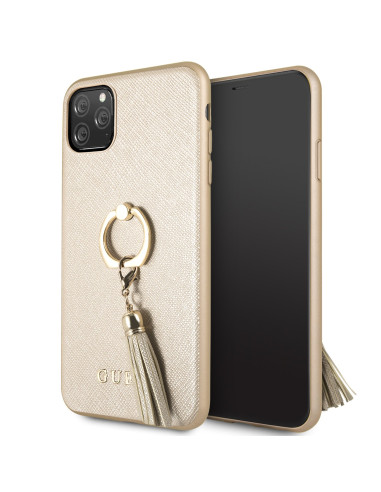 GUESS CARCASA SAFIANO IPHONE 11 PRO / X / Xs BEIGE