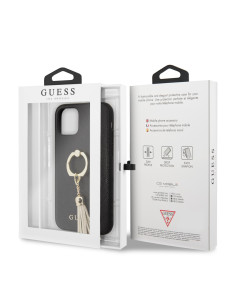 GUESS CARCASA SAFIANO IPHONE 11 PRO / X / Xs NEGRO 2