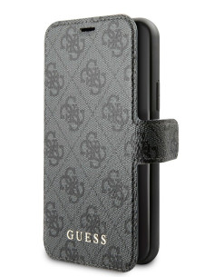 GUESS FUNDA 4G IPHONE 11 PRO / X / Xs GRIS