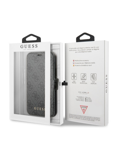 GUESS FUNDA 4G IPHONE 11 PRO / X / Xs GRIS