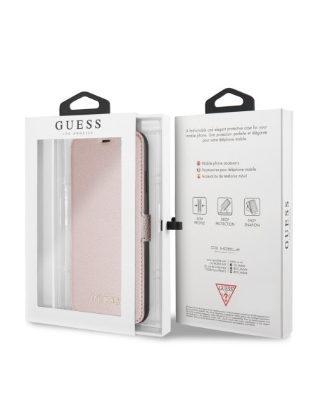 GUESS FUNDA IRISIDENT IPHONE 11 PRO / X ROSA