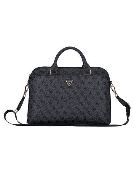 GUESS MALETIN 4G ZIPPER PORTATILES 13 - 15" NEGRO