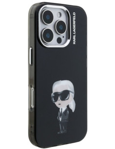 KARL LAGERFELD CARCASA AQUARELLE IPHONE 16 PRO MAX NEGRO 2