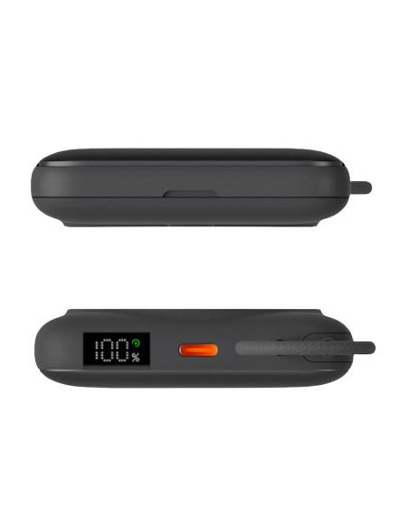 KSIX BATERIA AUXILIAR MAGNETICA 10000mAh / PD 22,5W / USBc / SOPORTE