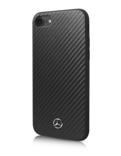 MERCEDES BENZ CARCASA CARBONO IPHONE XS MAX NEGRO