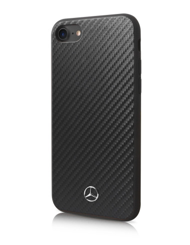 MERCEDES BENZ CARCASA CARBONO IPHONE XS MAX NEGRO