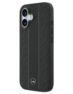 MERCEDES BENZ CARCASA MAGSAFE LEAVES IPHONE 17 NEGRO