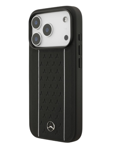 MERCEDES BENZ CARCASA MAGSAFE STAR IPHONE 17 PRO NEGRO
