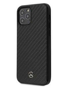 MERCEDES BENZ Carcasa CARBONO Iphone 12 MINI NEGRO