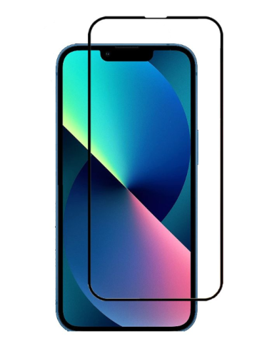 MOCOLL CRISTAL TEMPLADO IPHONE 14 PRO/15 NEGRO