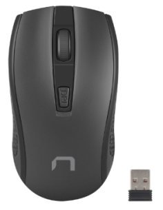 NATEC RATON INALAMBRICO JAY2 1600DPI NEGRO