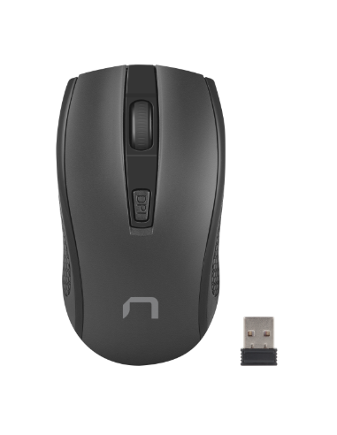 NATEC RATON INALAMBRICO JAY2 1600DPI NEGRO