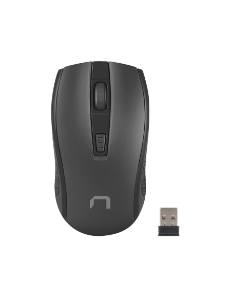 NATEC RATON INALAMBRICO JAY2 1600DPI NEGRO