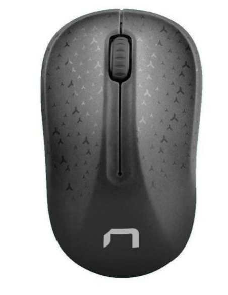 NATEC RATON INALAMBRICO TOUCAN OPTICO 1600DPI NEGRO