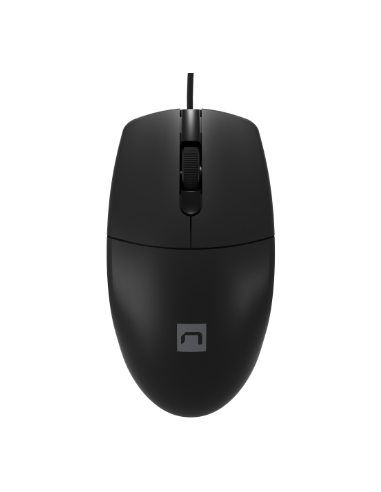 NATEC RATON RUFF 2 CON CABLE 1000DPI NEGRO